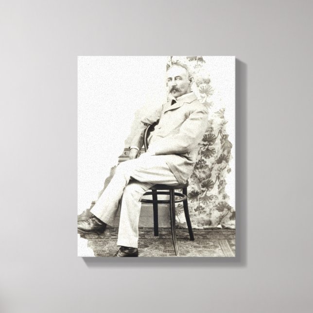 Lienzo Gobernador de Trinidad, c.1891 (Anverso)