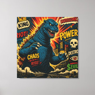 LIENZO GODZILLA. 2