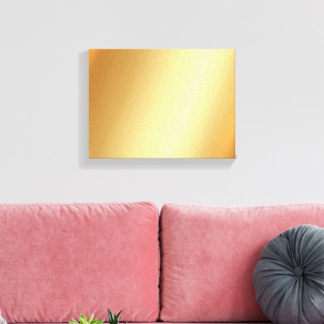 Lienzo Gold Background For Your Photo Small Horizontal (Insitu (Sala de estar))