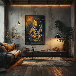 Lienzo Golden Elegance