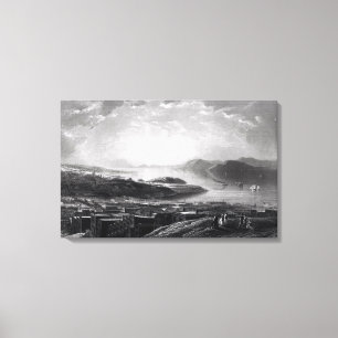 Lienzo Golden Gate, de la colina del telégrafo