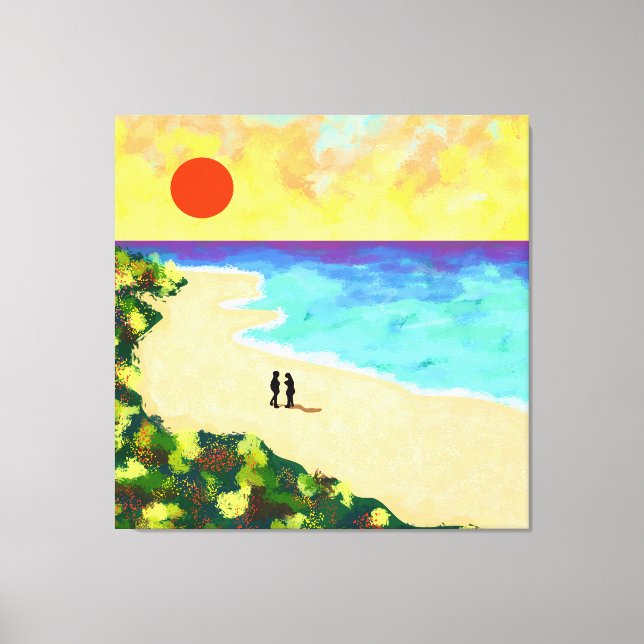 Lienzo Golden Glow (Anverso)