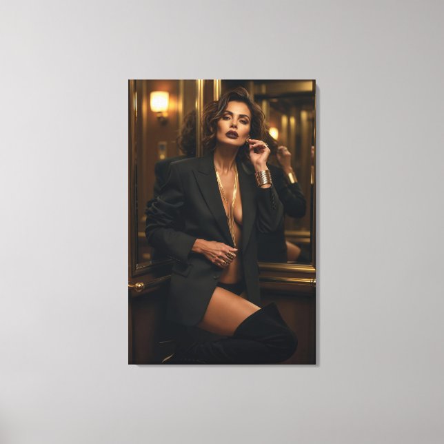 Lienzo Golden Hour Authority (Anverso)