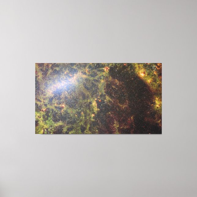 Lienzo Golden NGC 5068 | JWST (Anverso)