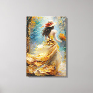 Lienzo Golden Pathway Muse
