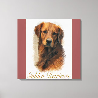 Lienzo Golden Retriever Aovers Art Gifts