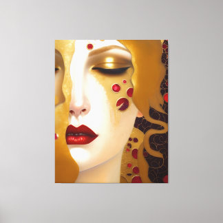 Lienzo Golden Tears (El dolor de corazón de Freya) serie