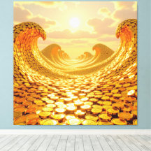 Goldene Sturmflut des Schicksals  