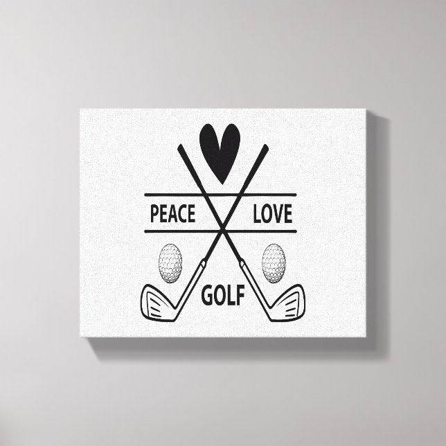LIENZO GOLF DE AMOR DE LA PAZ (Anverso)