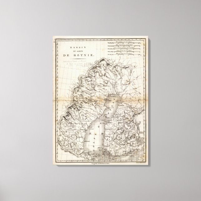 Lienzo Golfe de Botnie (Anverso)