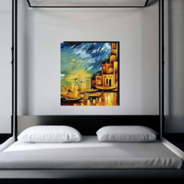 Lienzo Gondola en el Canal Vintage (Subido por el creador)
