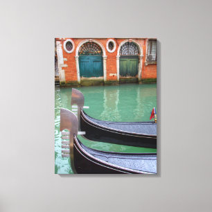 Lienzo Góndolas en el Gran Canal, Venecia