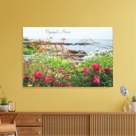 Lienzo Gorgosa costa en el océano Océano Ogunquit, yo