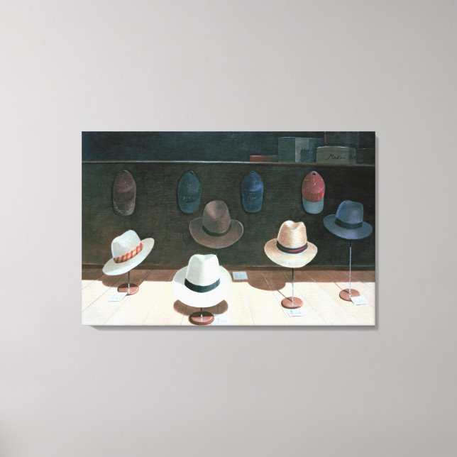 Lienzo Gorra Shop 1990 (Anverso)