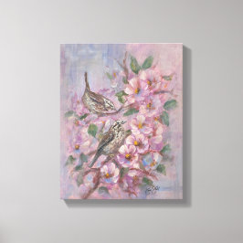 Lienzo Gorrión Cantor
