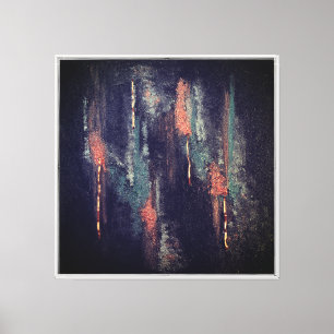 Lienzo gotas de cobre por dalDesignNZ