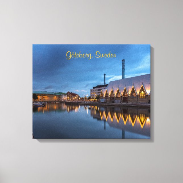 Lienzo Göteborg, Suecia - Imprimir tela (Anverso)