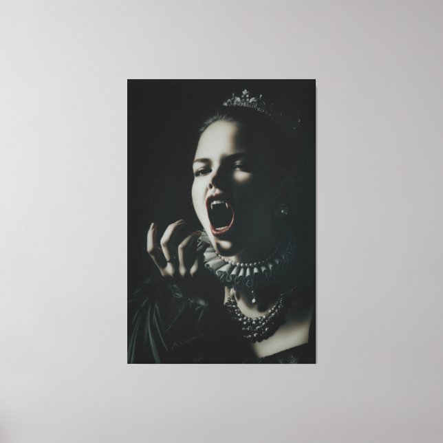 Lienzo Gothic Vampire Queen Stretched Canvas – Dark Fanta (Anverso)