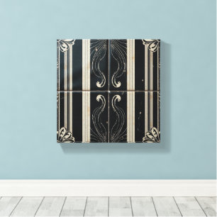 Lienzo Gótico Art Déco