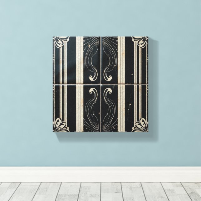 Lienzo Gótico Art Déco (Insitu (piso de madera))
