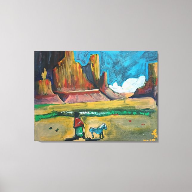 Lienzo Gouache 1 (Anverso)