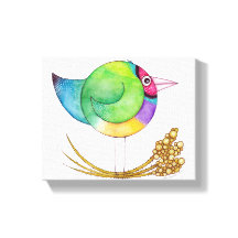 Lienzo Gouldian Finch