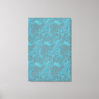 Grabado en relieve En Verde azulado