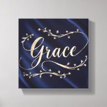 Grace: caligrafía en inglés