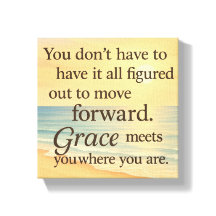 Grace Meets You – Uplifting Ocean-Inspired Canvas 