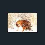 Lienzo Gracias Tigre Mamá y Cub<br><div class="desc">Gracias mamá por todo Gracias regalo para mamá: Por las madres, de hijos e hijas, Día de la Madre - Regalo de navidades - Regalo de cumpleaños o simplemente un día al azar para sorprenderla con un lindo regalo. Ya sea con tu propia conmovedora cita sobre la imagen. o una...</div>