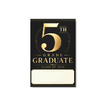Graduado de 5to Grado Personalizado 2026