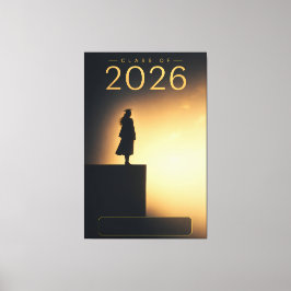 Lienzo Graduado de la promoción de 2026 Diseño de Futuro 