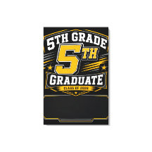 Graduado personalizado de 5º grado 2026 Varsity
