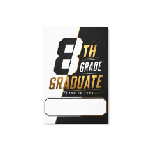 Graduado Personalizado de 8º Grado 2026