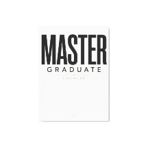 Graduado Personalizado Máster 2026 Nombre