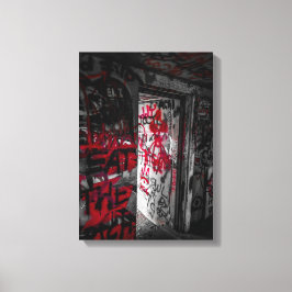 Lienzo Graffiated Bunker