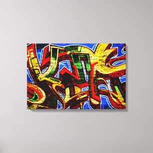 Lienzo Graffiti 17 24x16 (60x40cm) waccn