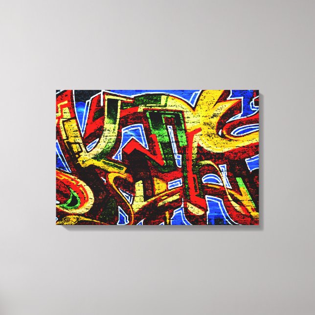 Lienzo Graffiti 17 24x16 (60x40cm) waccnm (Anverso)