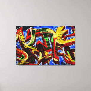 Lienzo Graffiti 17 36x24 (90x60cm) waccn
