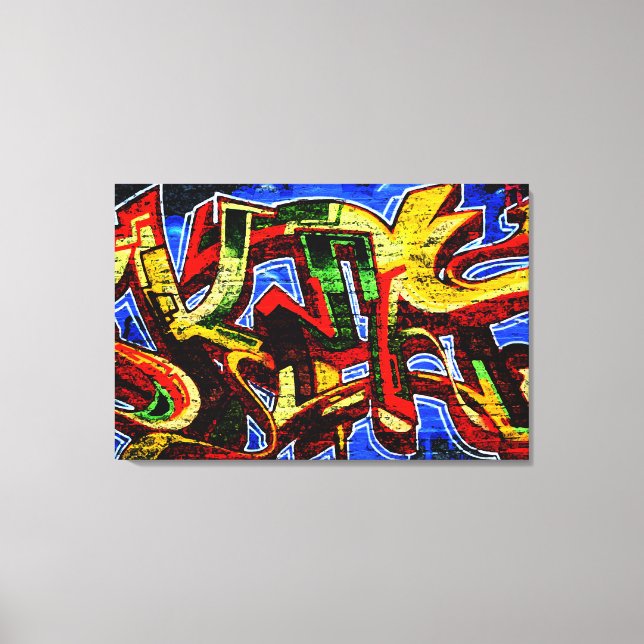 Lienzo Graffiti 17 36x24 (90x60cm) waccnm (Anverso)