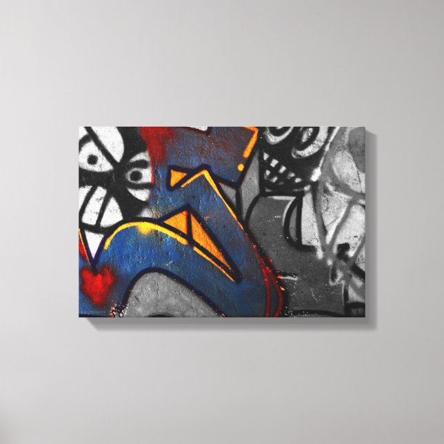 Lienzo Graffiti 1 16.50x11 (41.25x27.5cm) waccnm (Anverso)