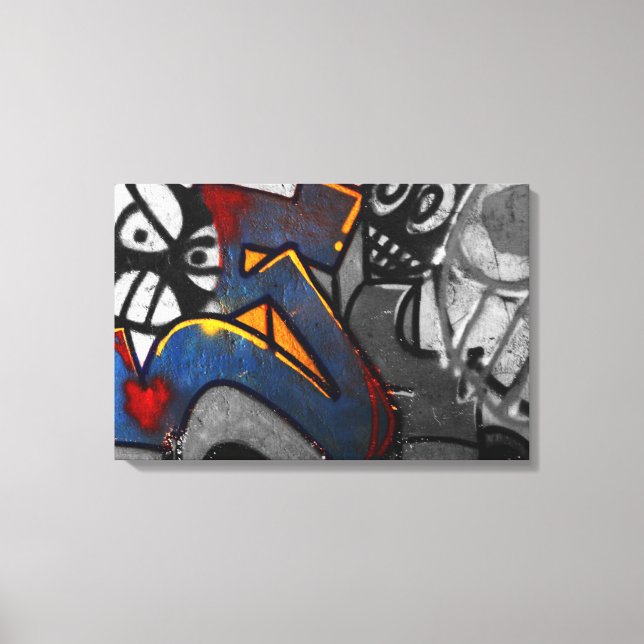Lienzo Graffiti 1 24x16 (60x40cm) (Anverso)