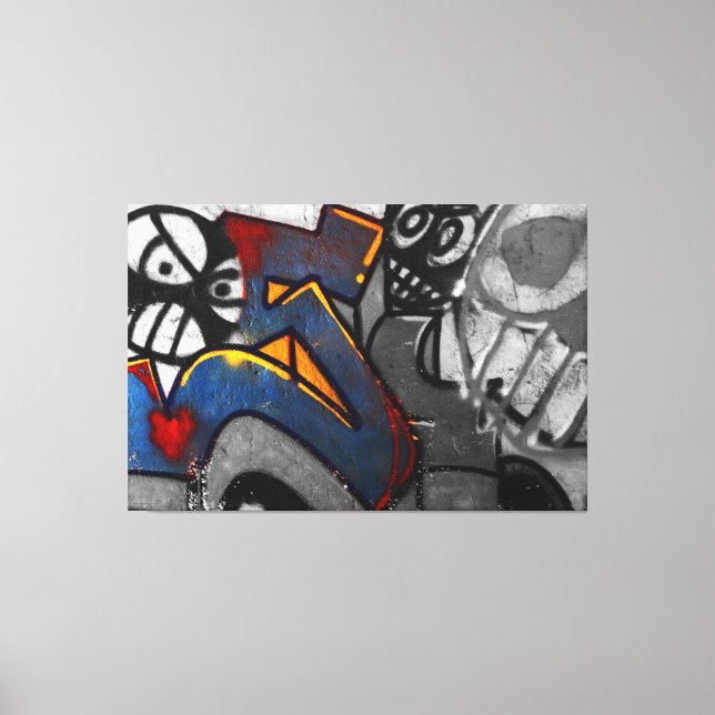 Lienzo Graffiti 1 60x40 (150x100cm) wacna (Anverso)