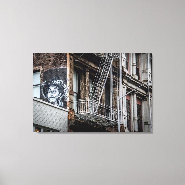 Lienzo Graffiti callejero de Nueva York (Anverso)