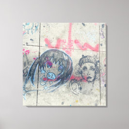 Lienzo Graffiti de Vibrant Chicago