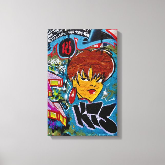 Lienzo Graffiti de West Philly#2 (Anverso)