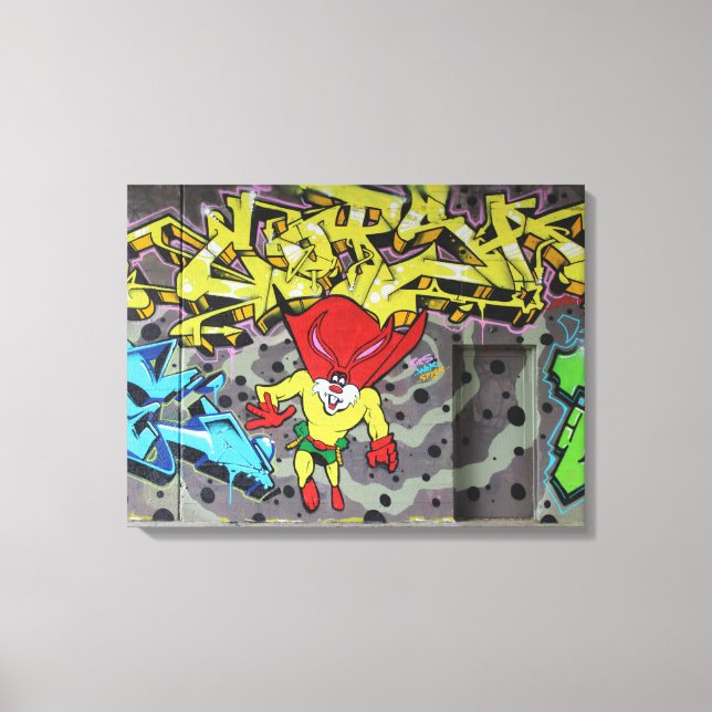 Lienzo Graffiti superbundante (Anverso)