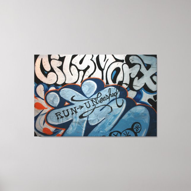Lienzo Graffiti taiwanés, Taipei, Taiwán (Anverso)