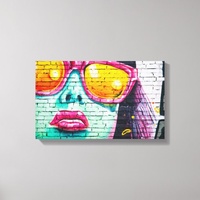 Lienzo Graffiti | Zazzle_Growshop. (Anverso)