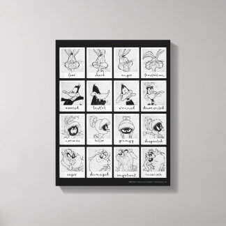 Lienzo Gráfico de emoción de caracteres LOONEY TUNES™